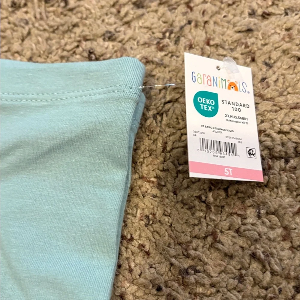 Garanimals Light Blue Leggings and kindergarten tee